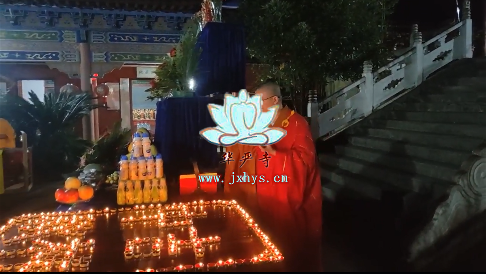 赢乐Ⅴl第26期放生、拜月、供灯祈福法会圆满